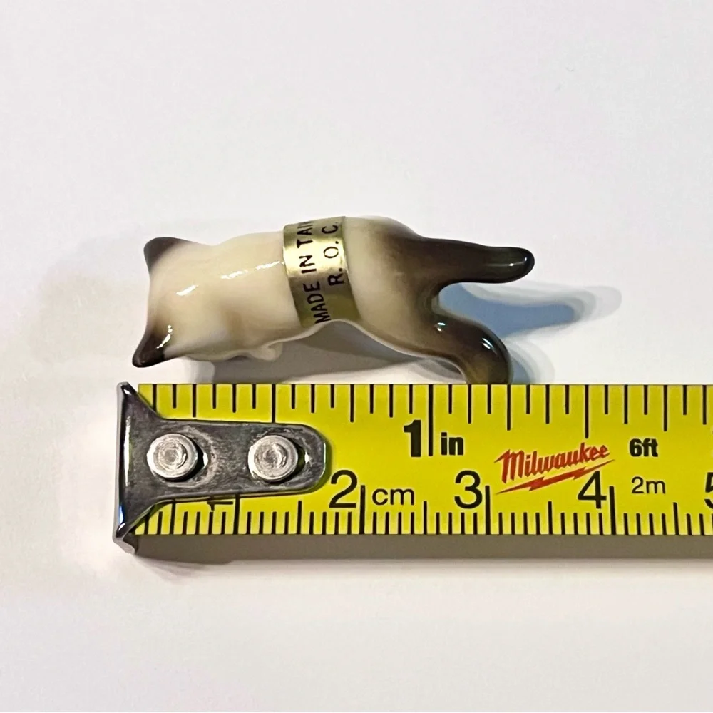 ๐ HP! ๐ VINTAGE 70โs Set of 2 Miniature Kitten Figurines - Picture 7 of 14
